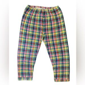 Women’s Vintage Quilted Plaid Pants